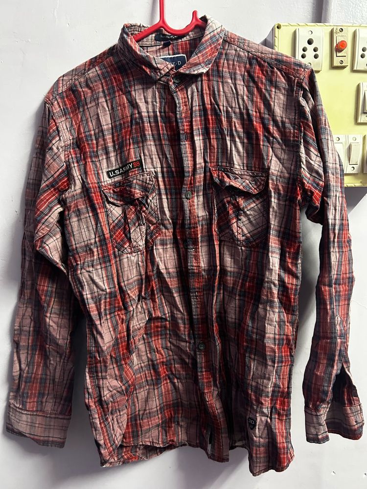 Vintage Plaid Shirt