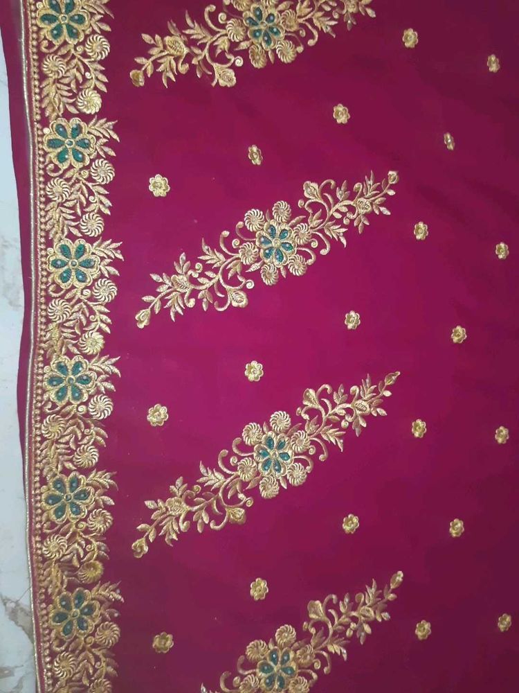 Embroidery Festive  Saree