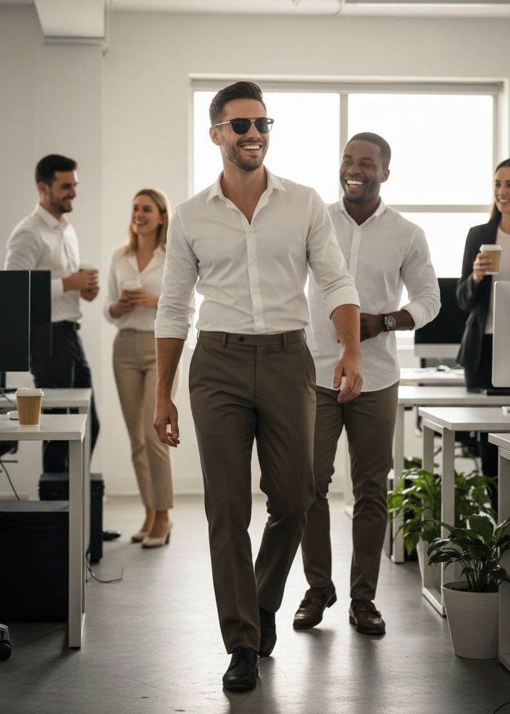 Men&#39;s Khaki Casual Pants