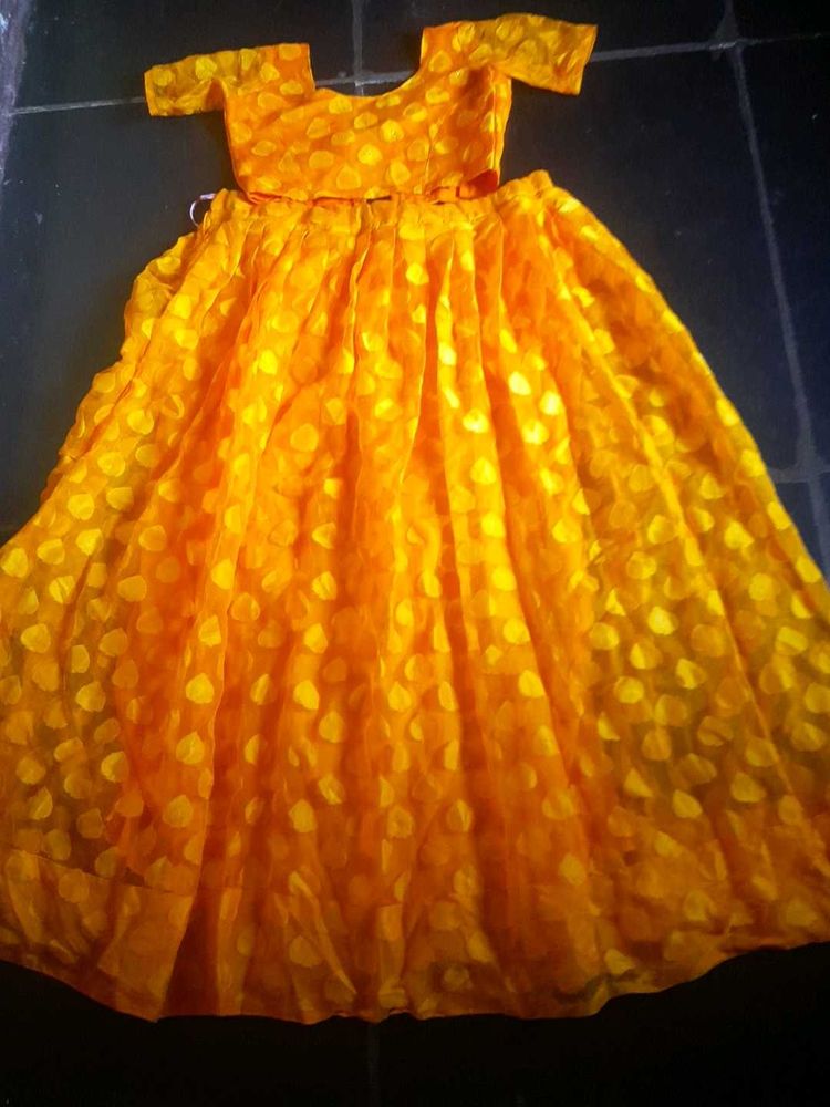 Yellow Lehenga Choli