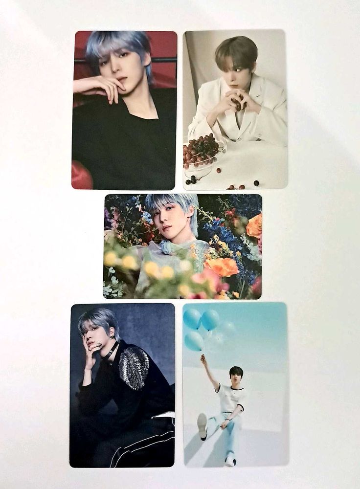 Kpop Ateez Yunho Photocards
