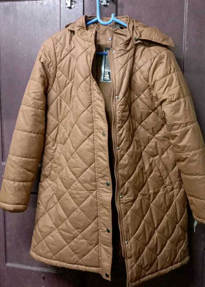 dressberry Brown Quilted Jacket