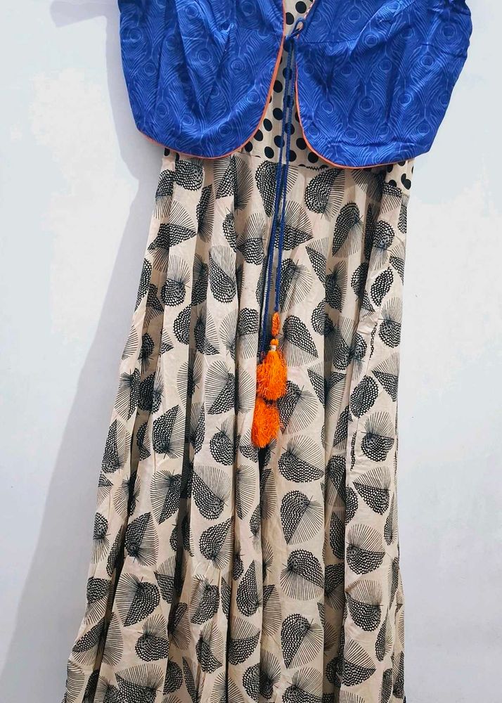 Ethnic Gown With Jacket