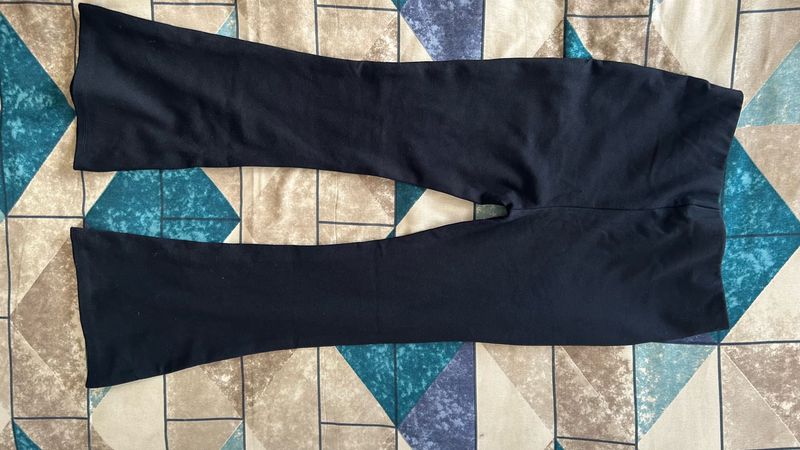 Black Flared Jeggings