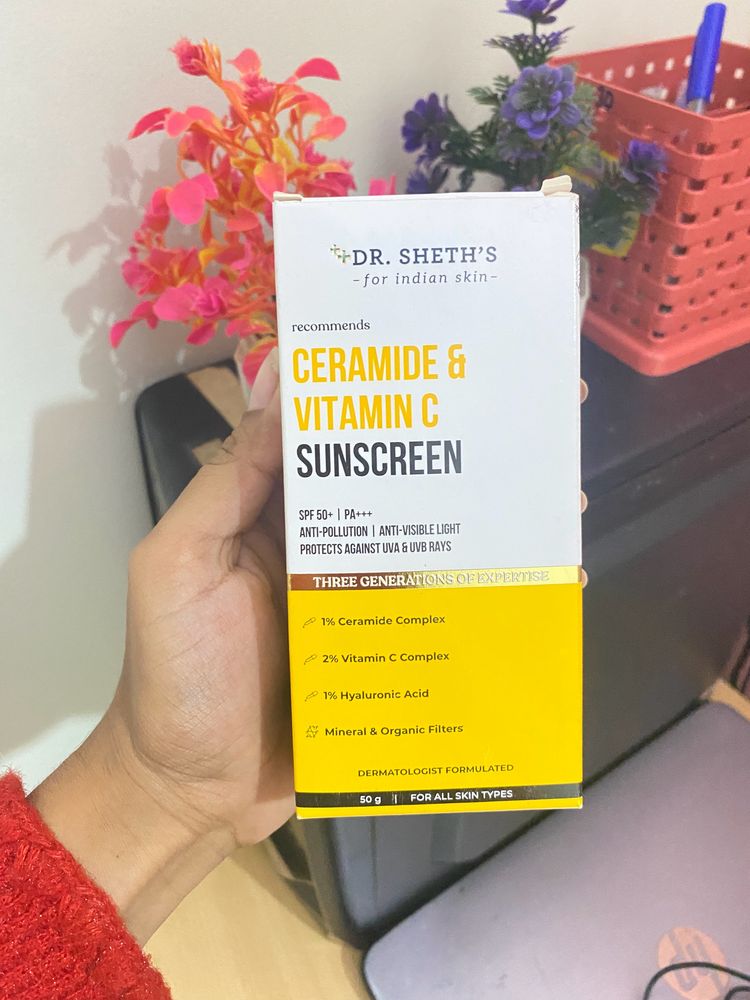 Dr Sheth  Vitamin C Sunscreen