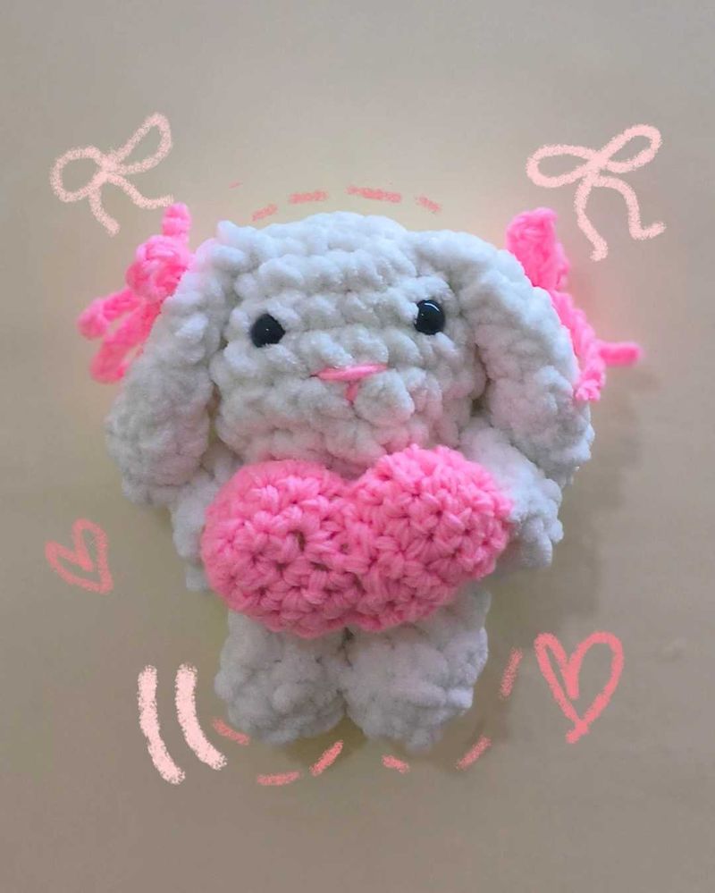 crochet bunny plushie