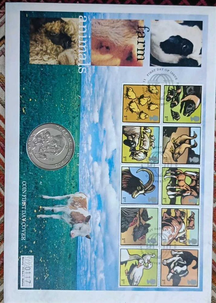 Animals Farm First Day Cover
