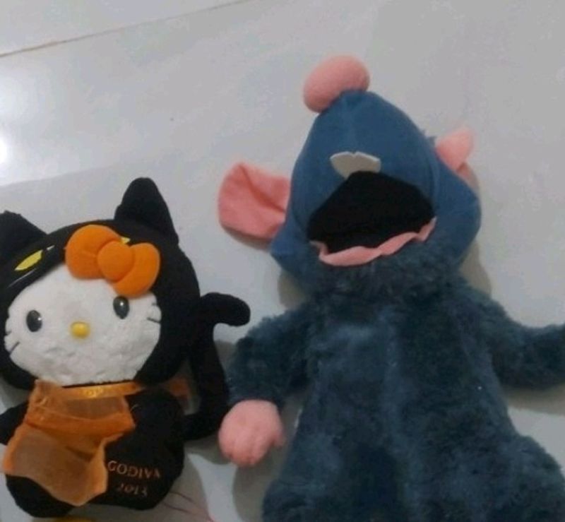 Stuffed Animal Duo