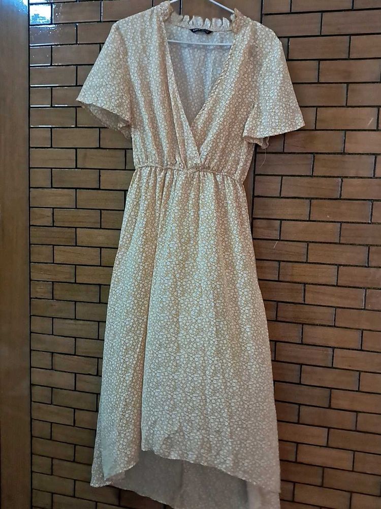 Shien  Branded  Floral  Dress