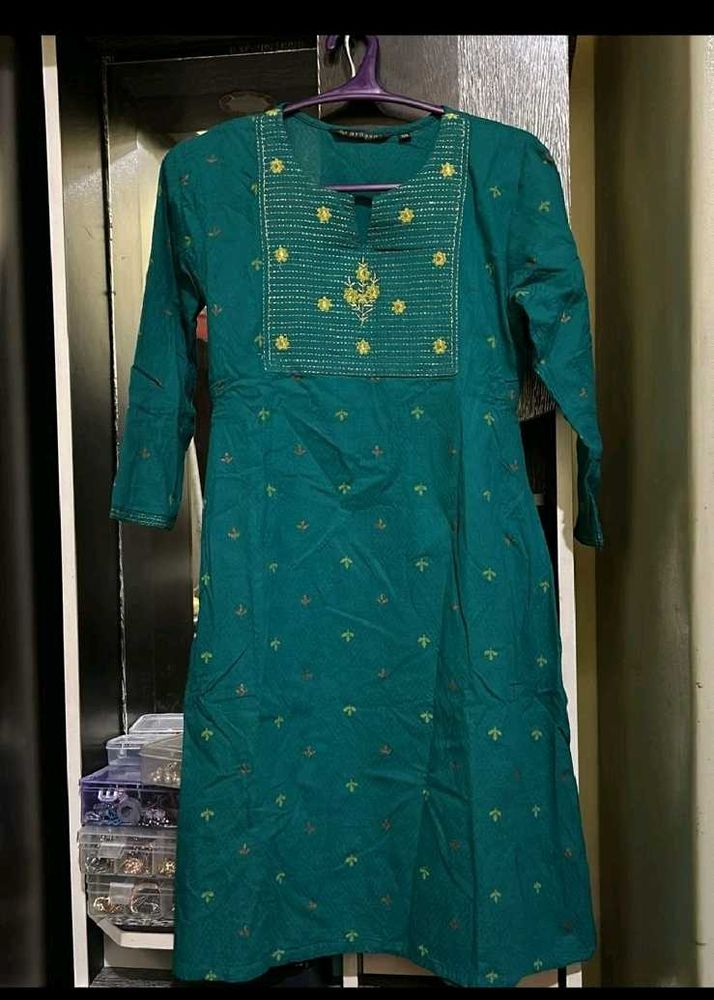 Elegant Green Kurta
