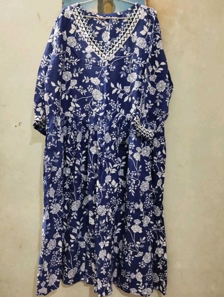 Floral Print Midi Dress