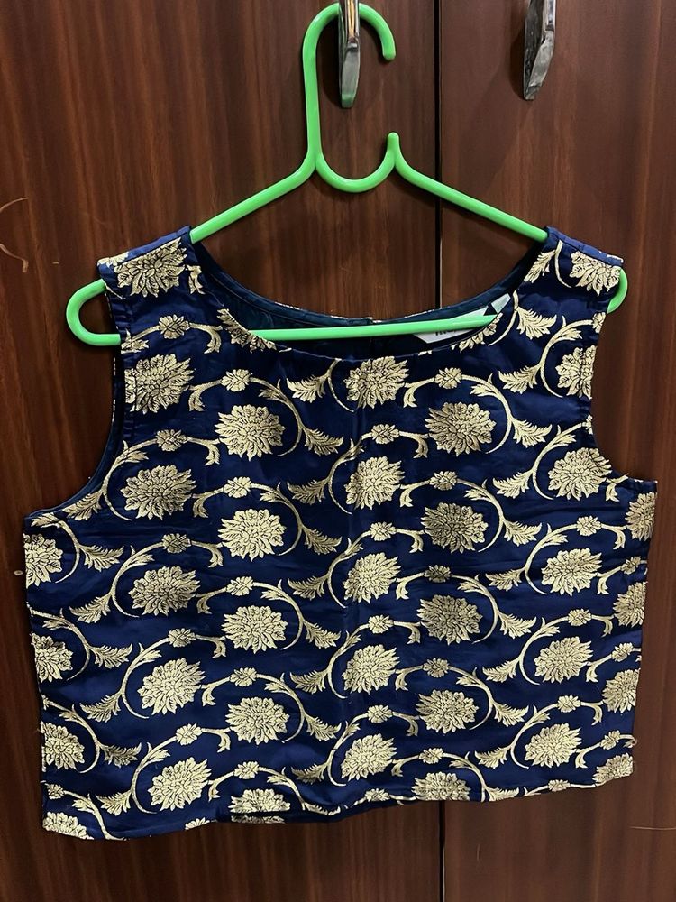 Elegant Floral brocade Blouse