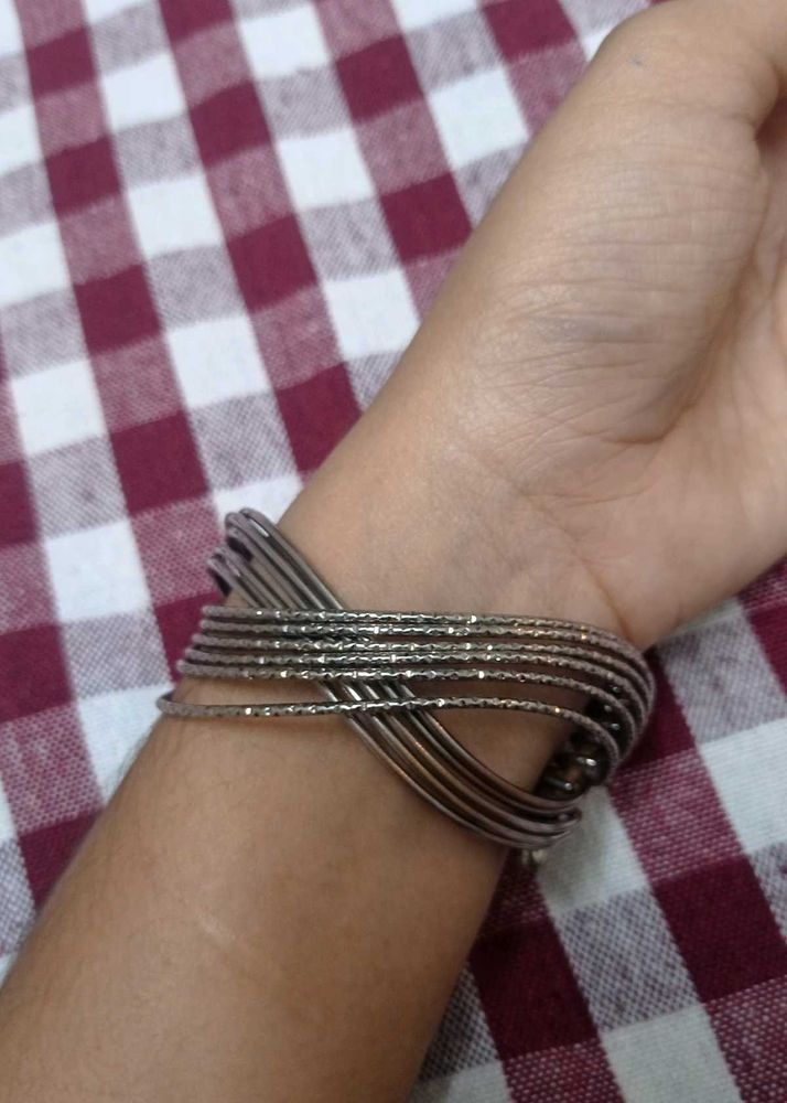 Oxidised bracelet