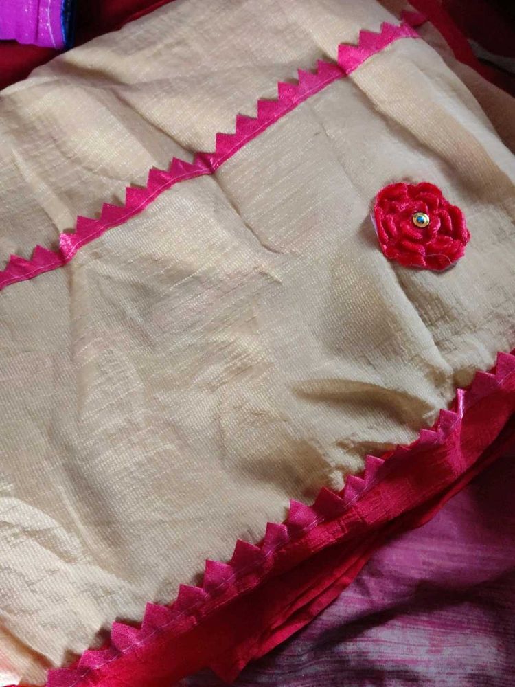 New Saree Nude Colour