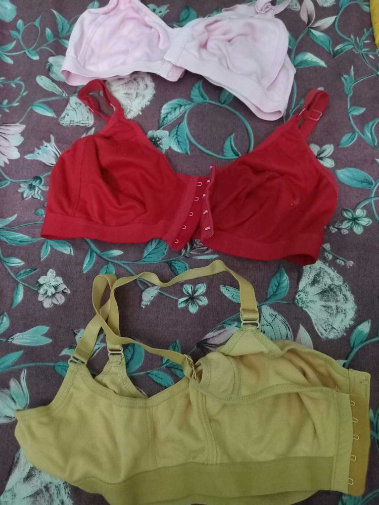 3 Set Of Non Padded Seamless Bra