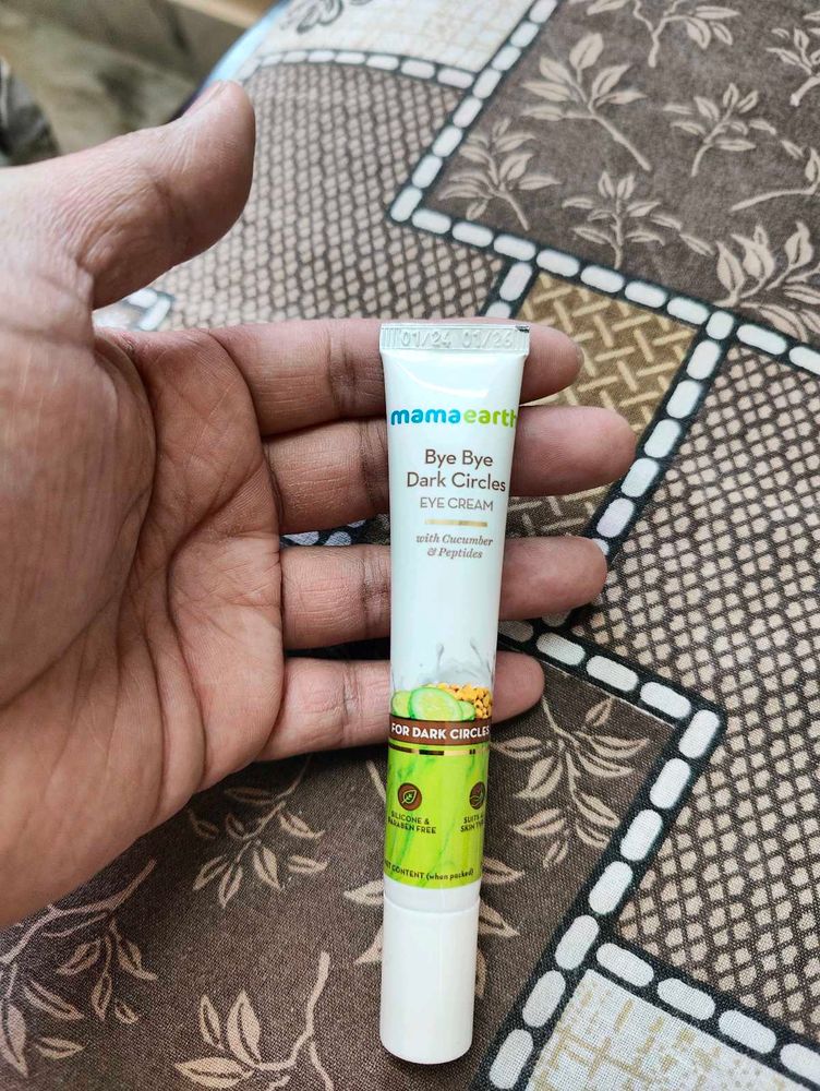 MAMAEARTH Bye Dark Circles Peptide Eye Cream