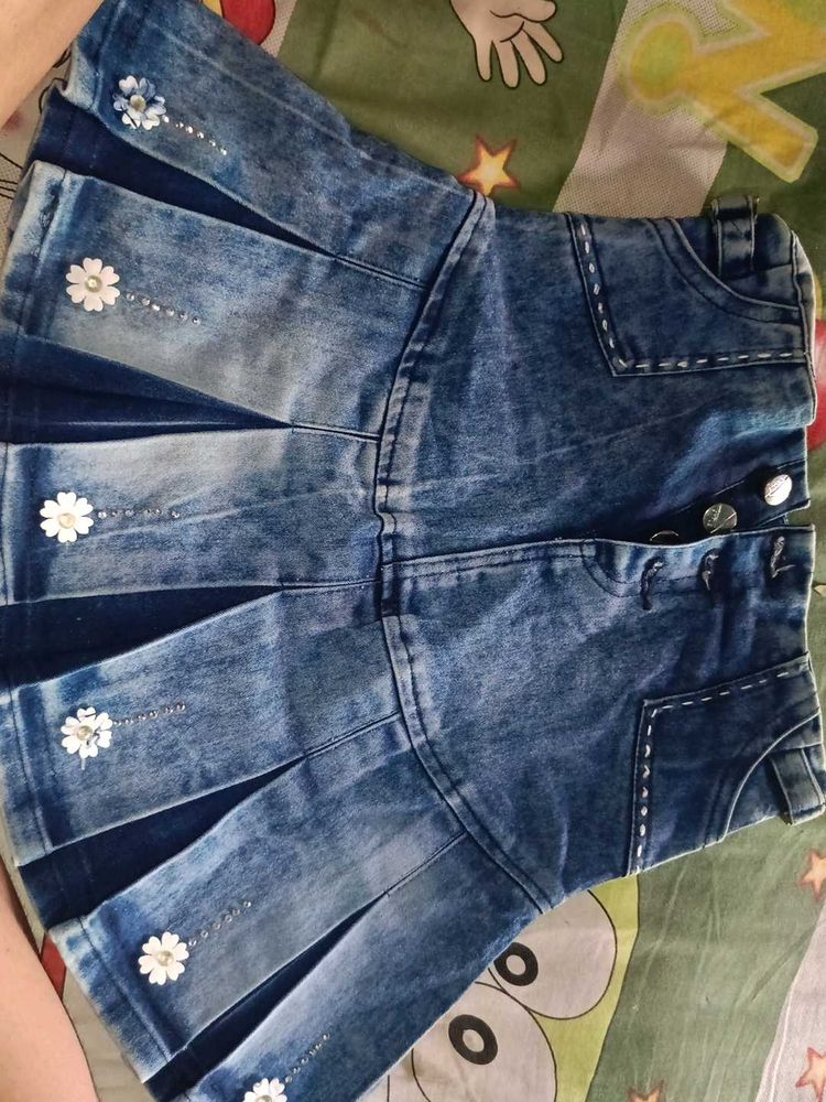 Denim Skirt (🎀✨Mini ).