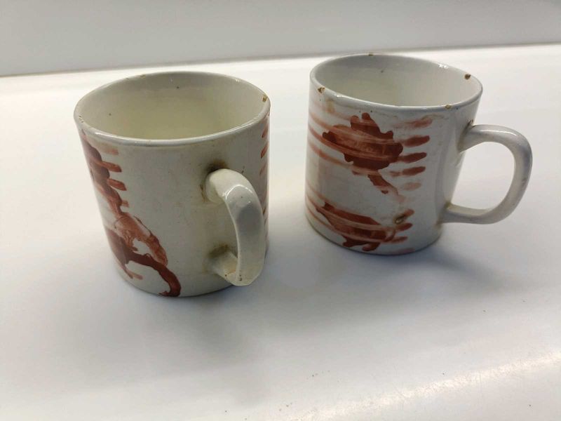 Mismatched Ceramic Mugs