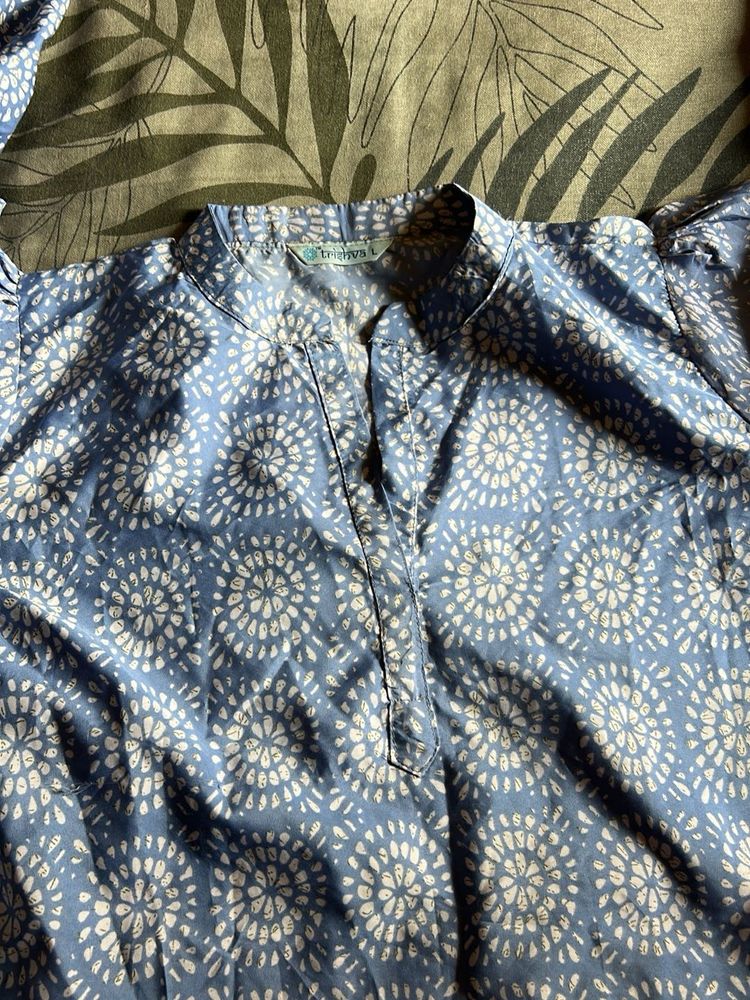 Floral Print Casual Top