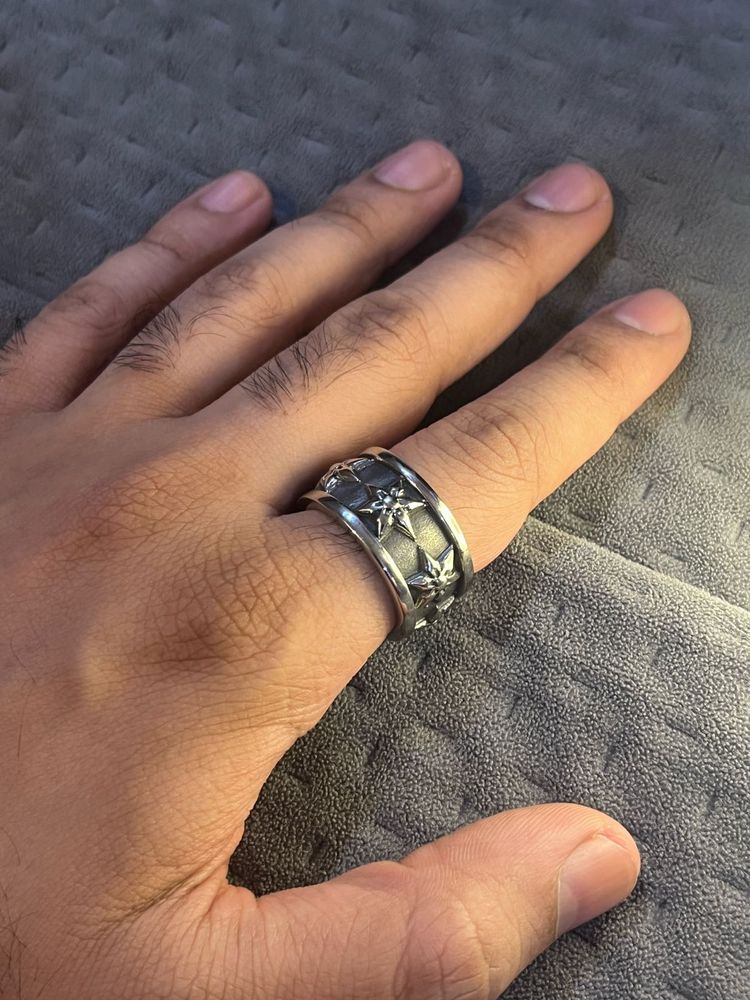Men&#39;s Silver stainless steel Ring