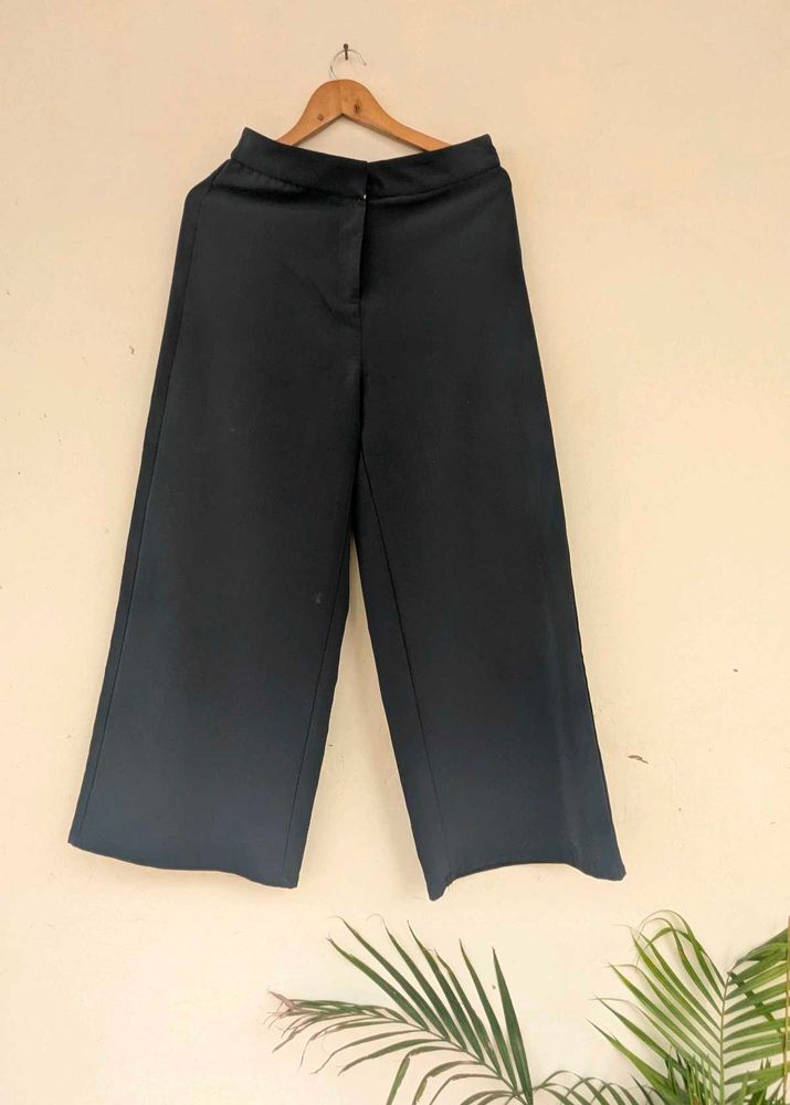 Wide Leg Black Pants