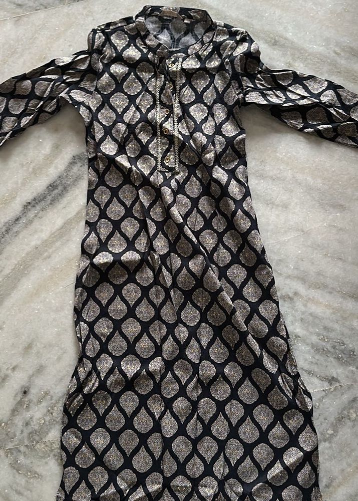 Black Kurta