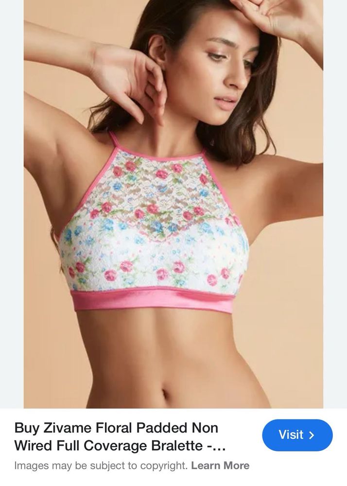Zivame Floral Bralette Top