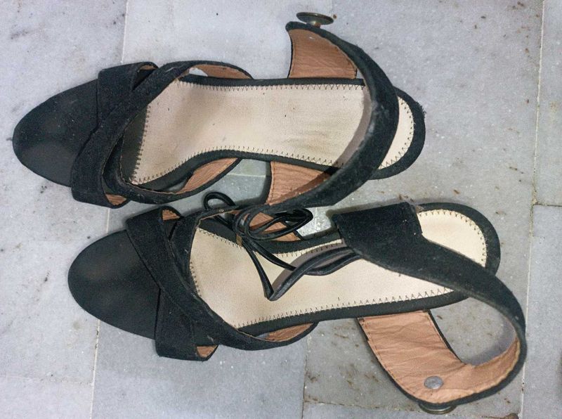 Black Platform Heels