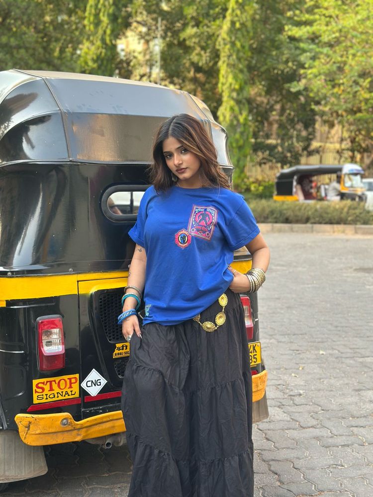 Bewakoof Blue Graphic Print Tee