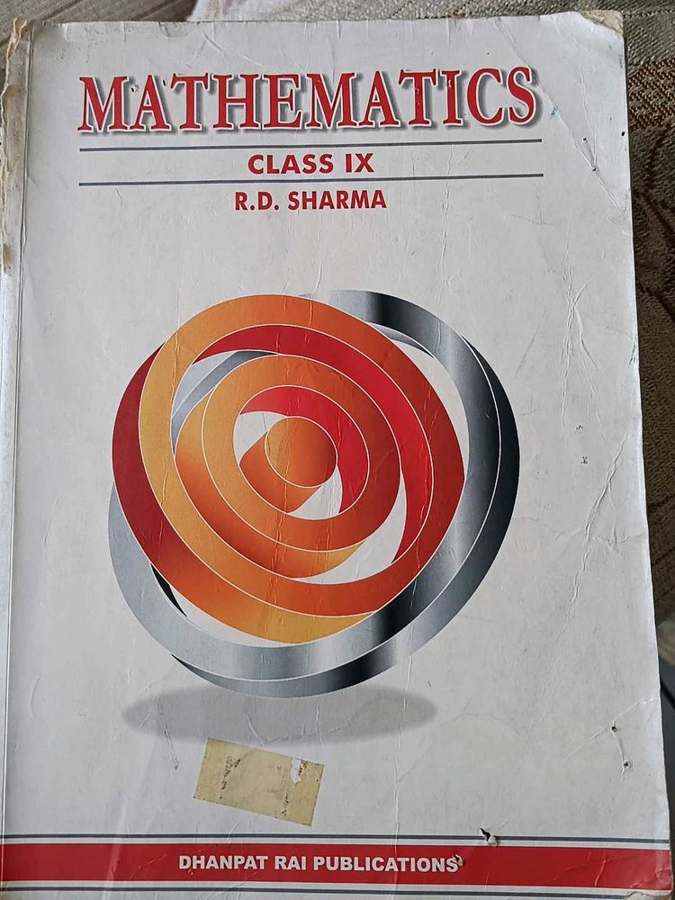 RD Sharma Mathematics Class IX With 9th Ncert Book