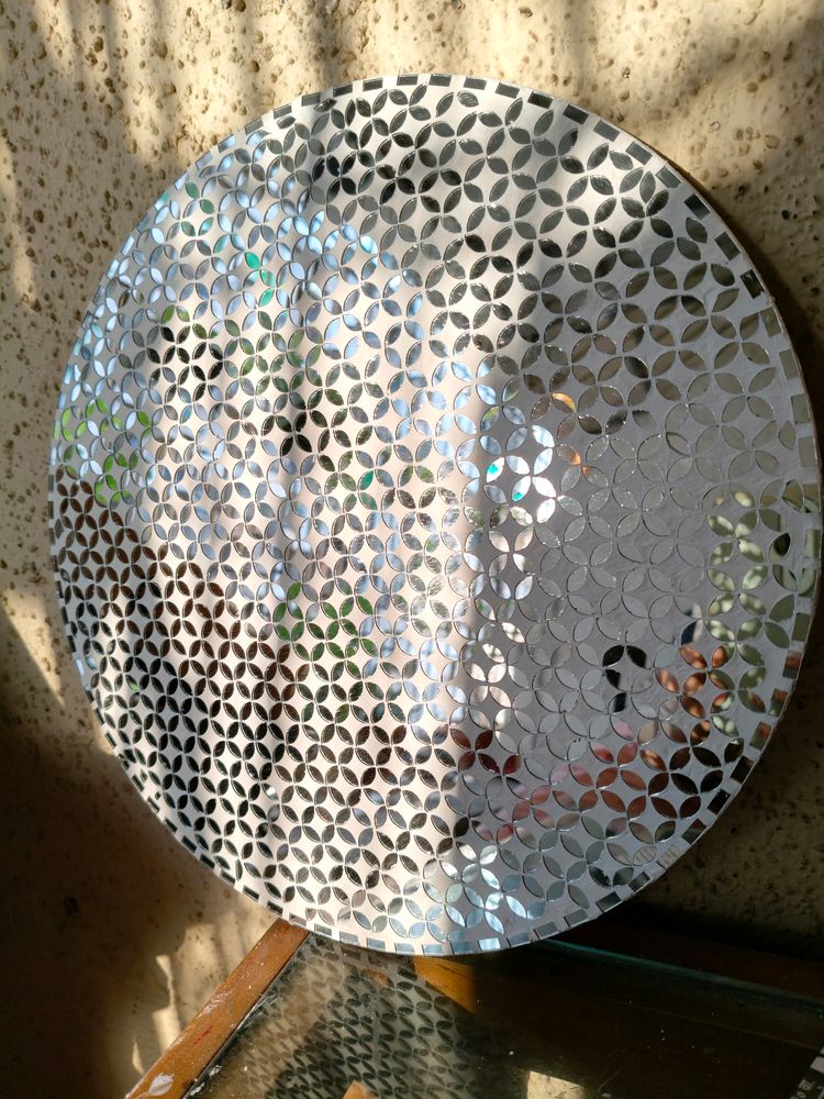 13=Handmade 8 Inch Mirror Mosaic Wall Hanging 🤍🤍