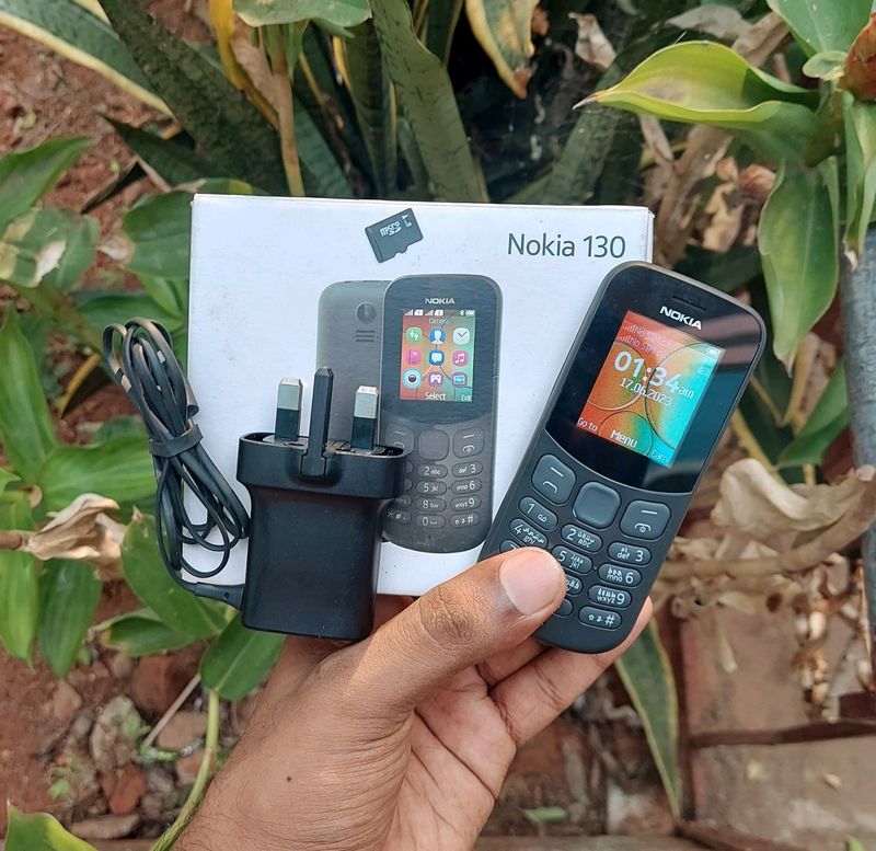 Nokia 130 Dual Sim Black Abroad Model
