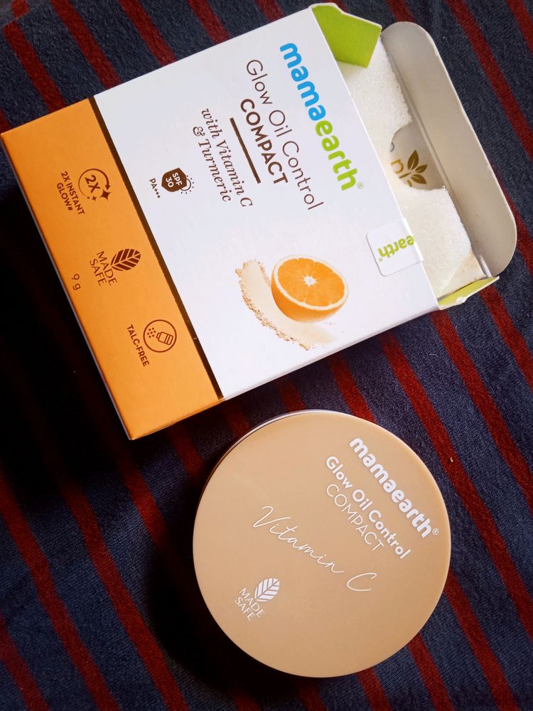 Mamaearth Oil Control Compact 🌸🍃