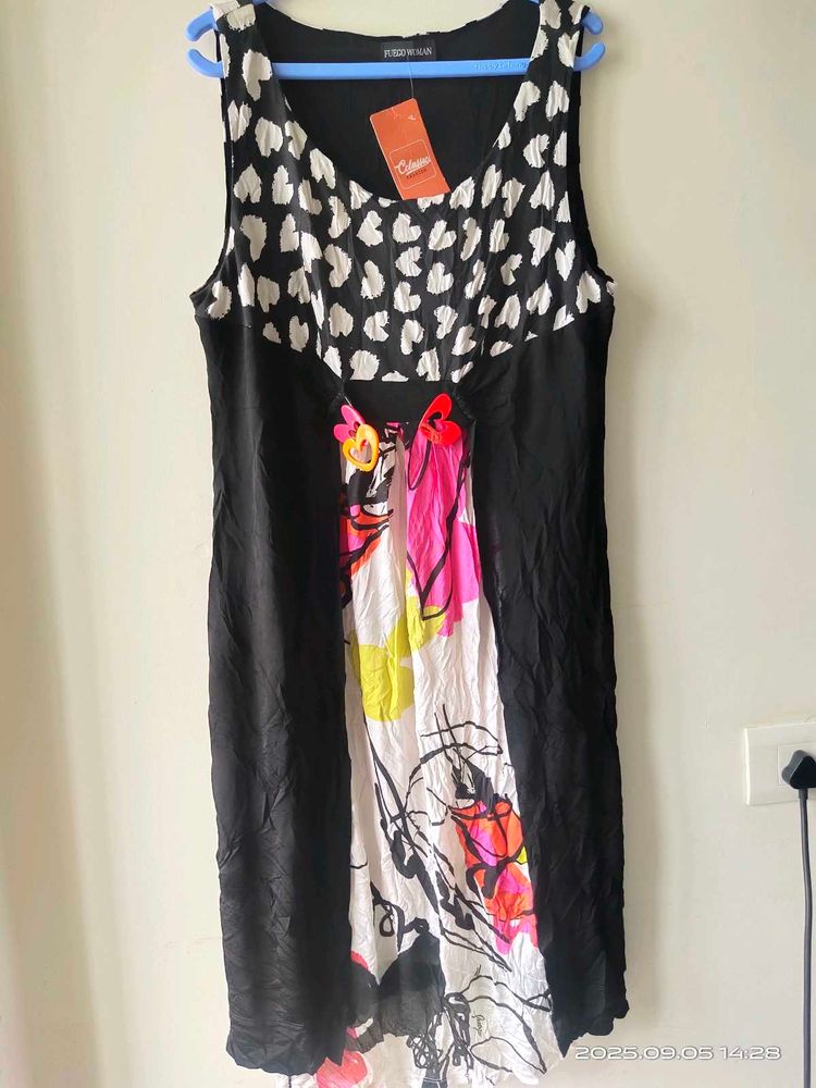 Beautiful Print Dress - L/XL/XXL