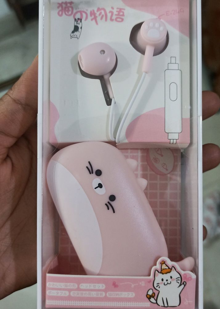 Kawai Earphones/ Korean Style Earphones