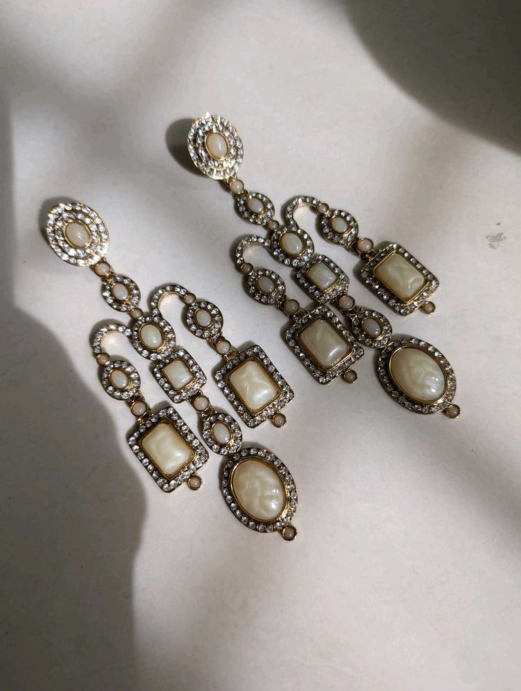 Long Party Wear Earrings