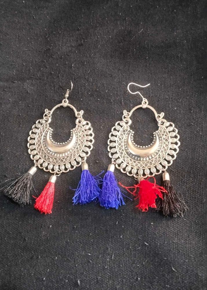 Beautiful Silver Jhumka✨