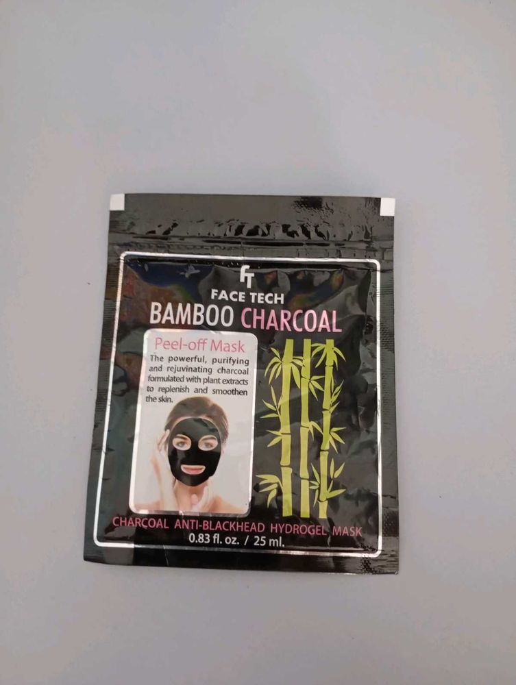 Face Tech Bamboo Charcoal Peel-Off Mask