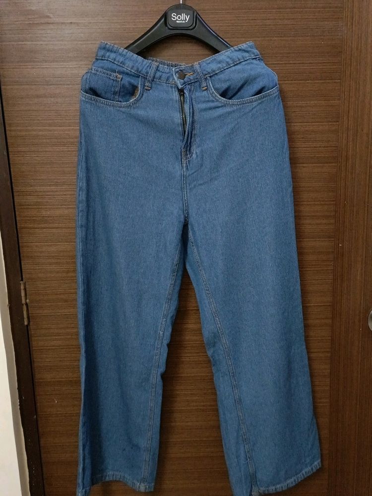 Straight Fit Jeans - Blue