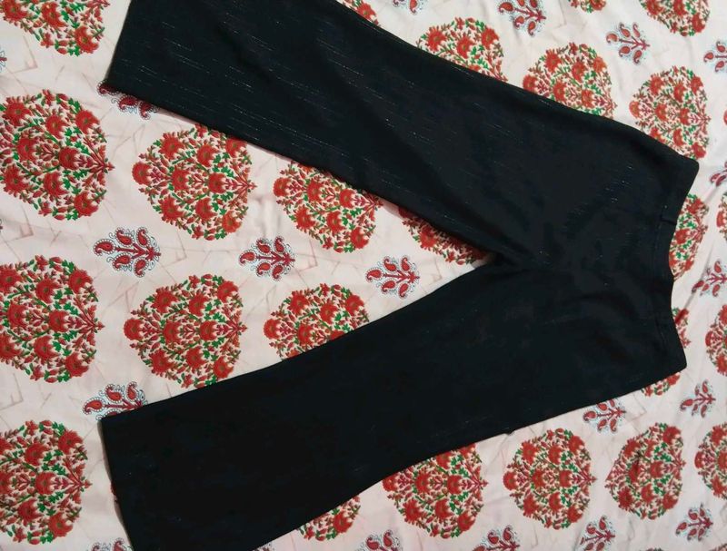 Black Flared Pants