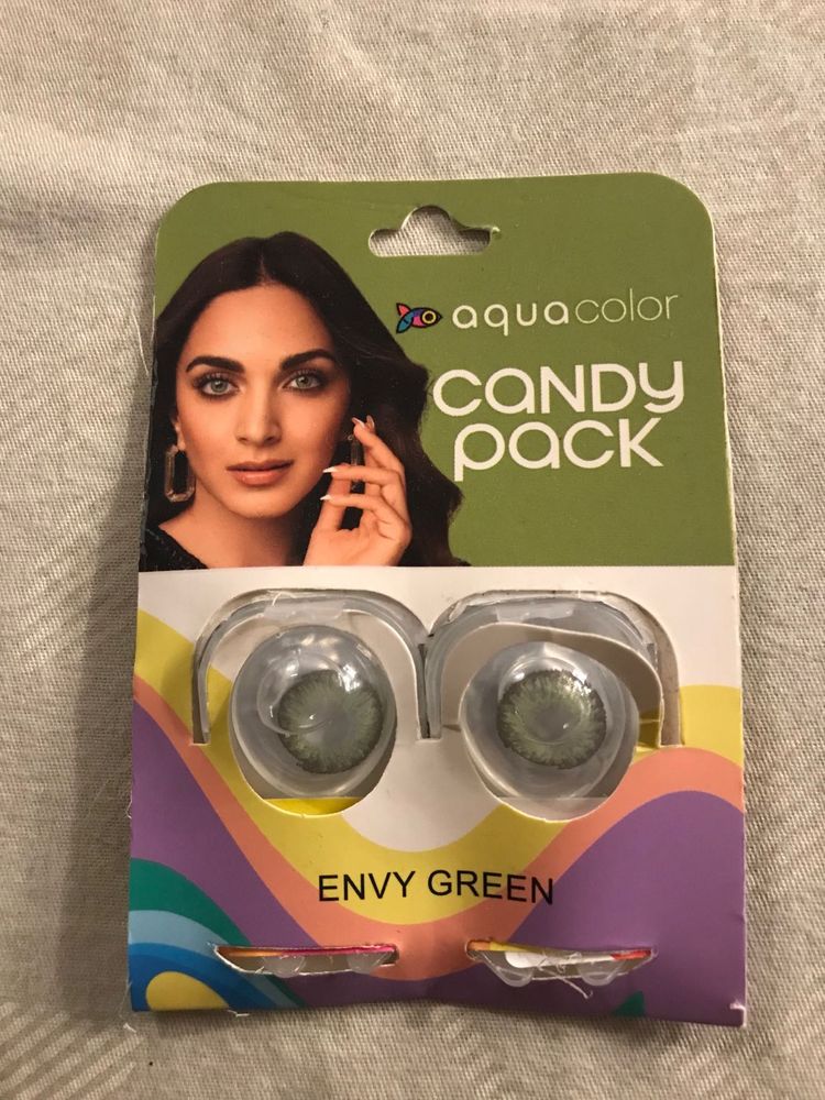 Aquacolor Envy Green Zero Power Eye Lens