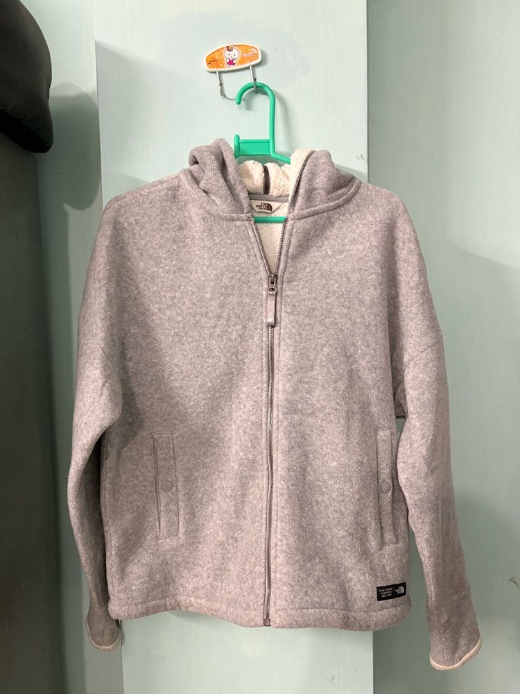 North Face Gray Hoodie