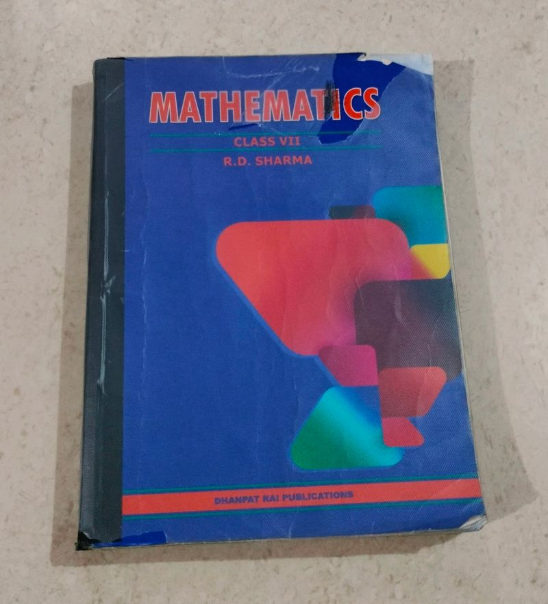 RD Sharma Class 7 By Dhanpat Rai Publications