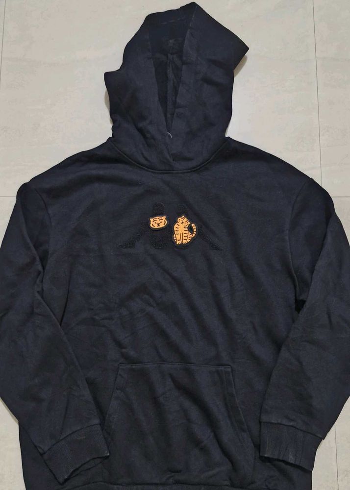 Embroidered Graphic Hoodie