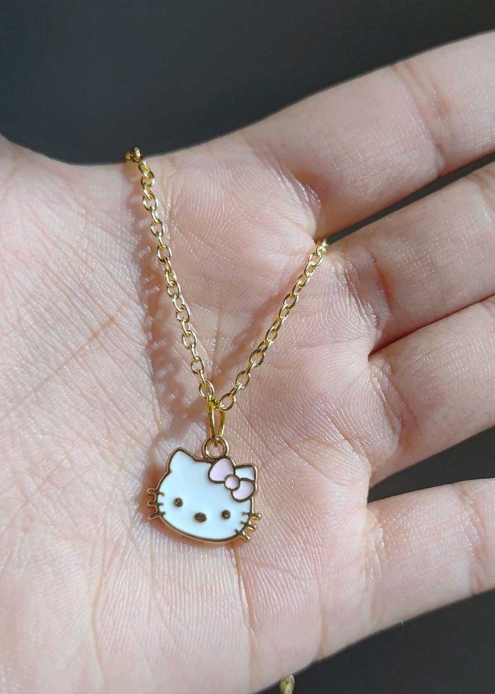 Hello Kitty Anti Tarnish Necklace