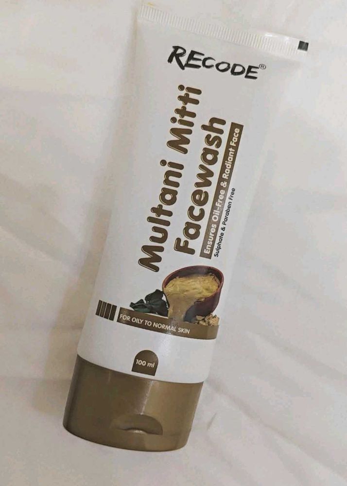 RECODE Multani Mitti Facewash - Oily to Normal Ski