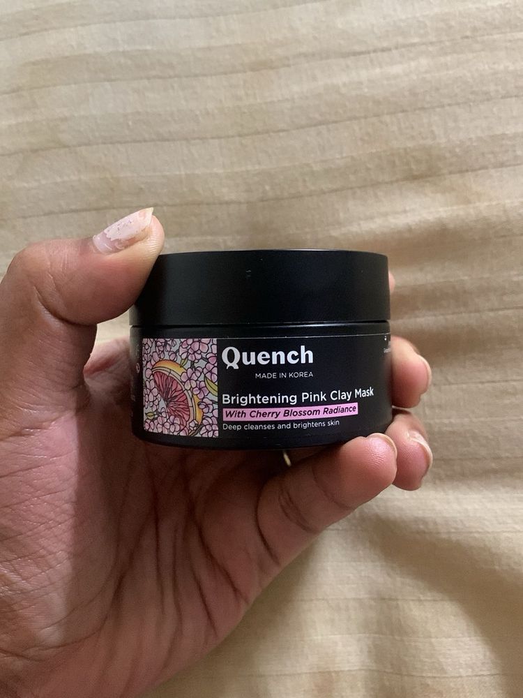 Quench Brightening Pink Clay Mask
