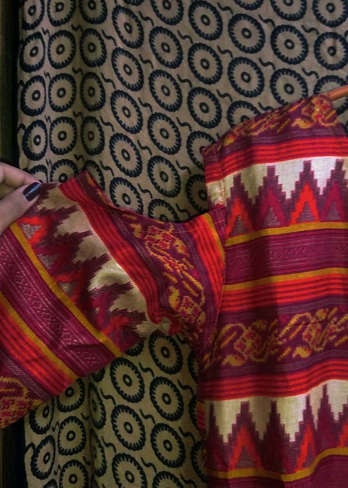 Ethnic Cut Out Gown