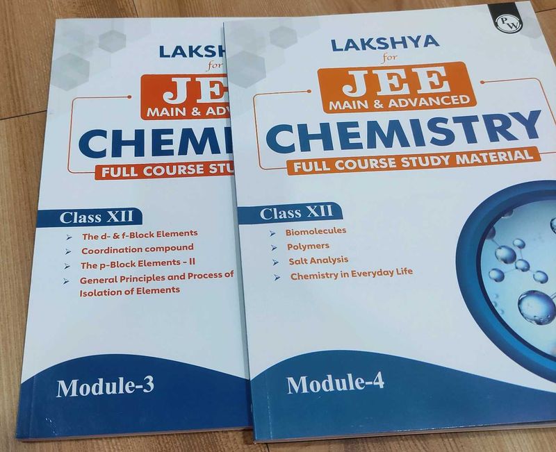 Physics Wallah Lakshya Jee Chemistry Mod-3&amp;4