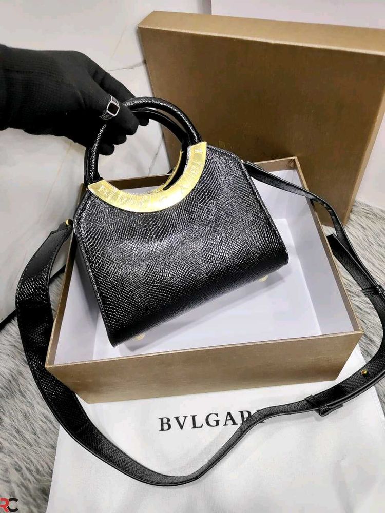 BVLGARI ROMA SMALL TOP HANDLE BAG*WD BOX